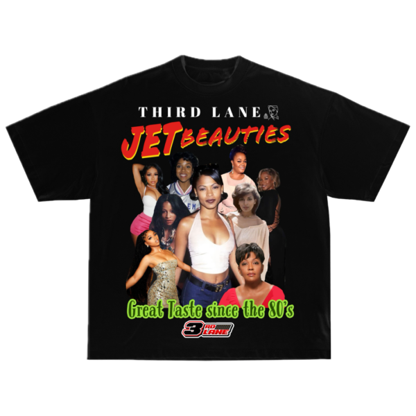 3rd Lane JET Beauties Vintage T shirt black