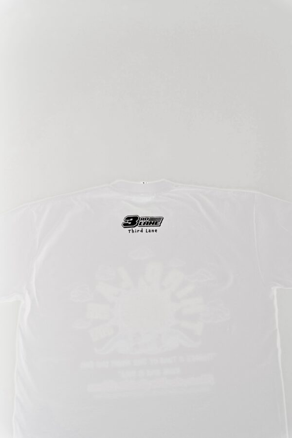 3rd Lane Golden Time of Day White T shirt - Image 4