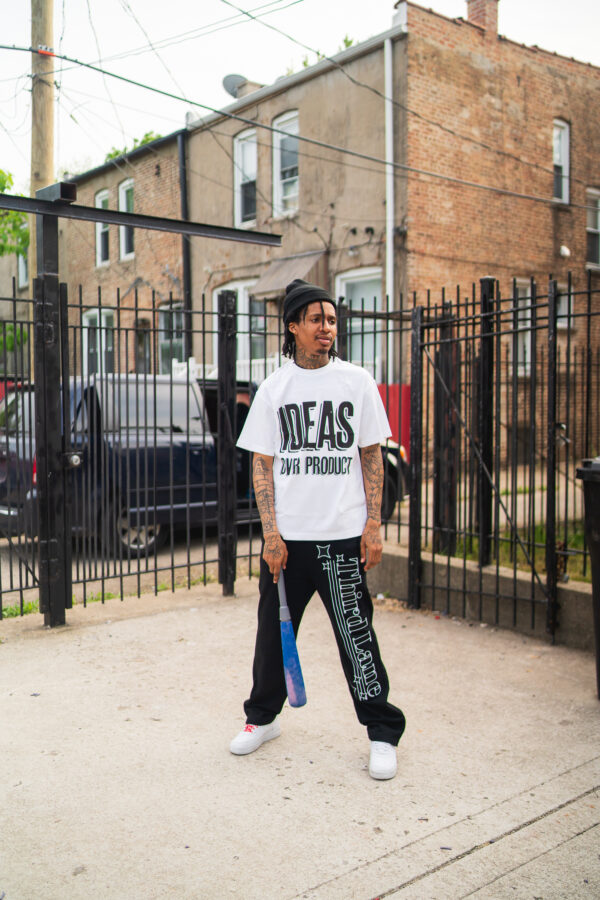 3rdLane Magic Baggy Sweat Pants Black - Image 4
