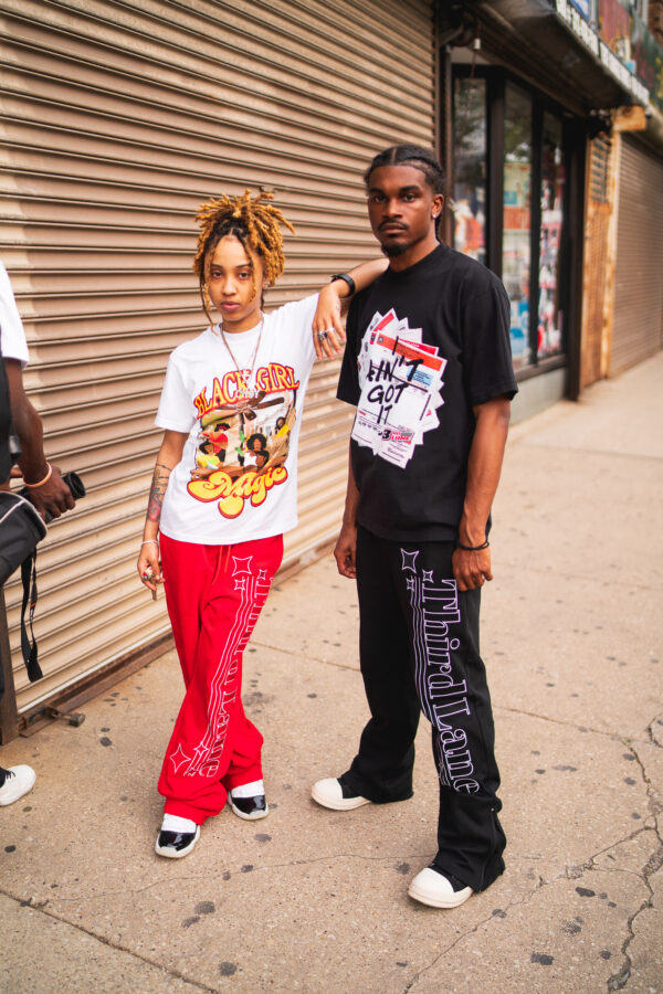 3rdLane Magic Baggy Sweat Pants Red - Image 4